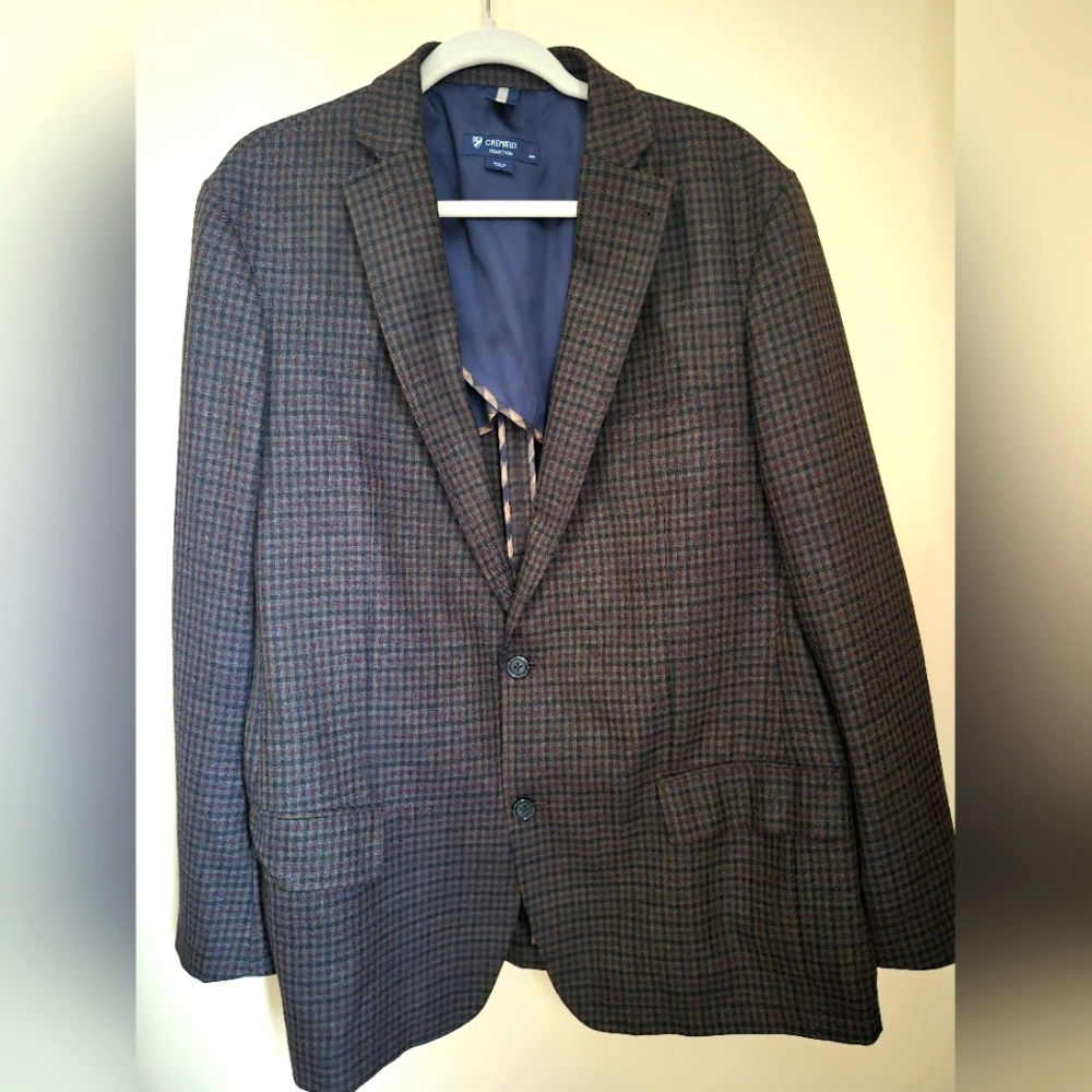 Cremieux Mens Wool Blazer -‎ Size Large